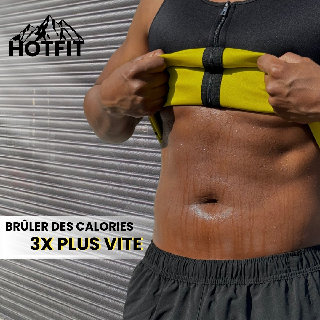 Débardeur Sudation - Effet sauna - Transforme-toi Affine-toi Vite ! – Avec HOTFIT