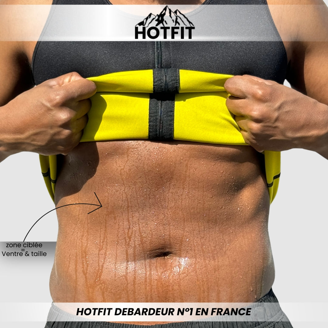 Débardeur Sudation - Effet sauna - Transforme-toi Affine-toi Vite ! – Avec HOTFIT